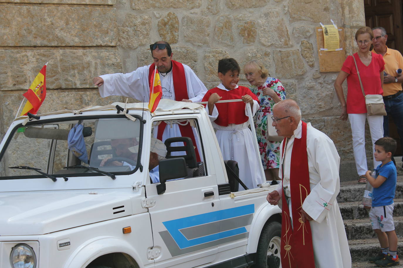 San Cristóbal vela por los conductores de Ciudad Rodrigo