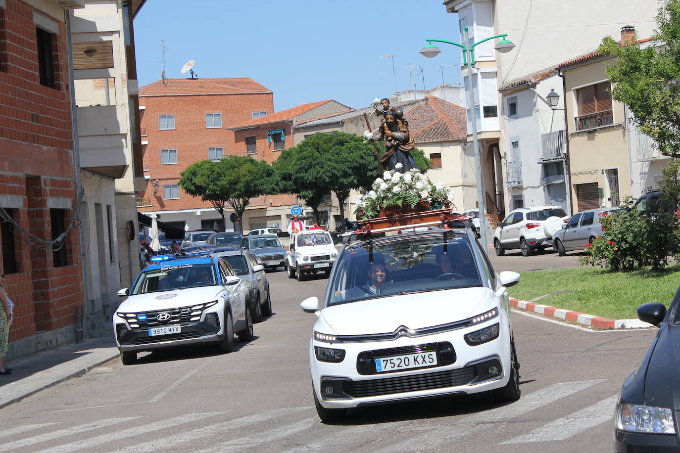 San Cristóbal vela por los conductores de Ciudad Rodrigo