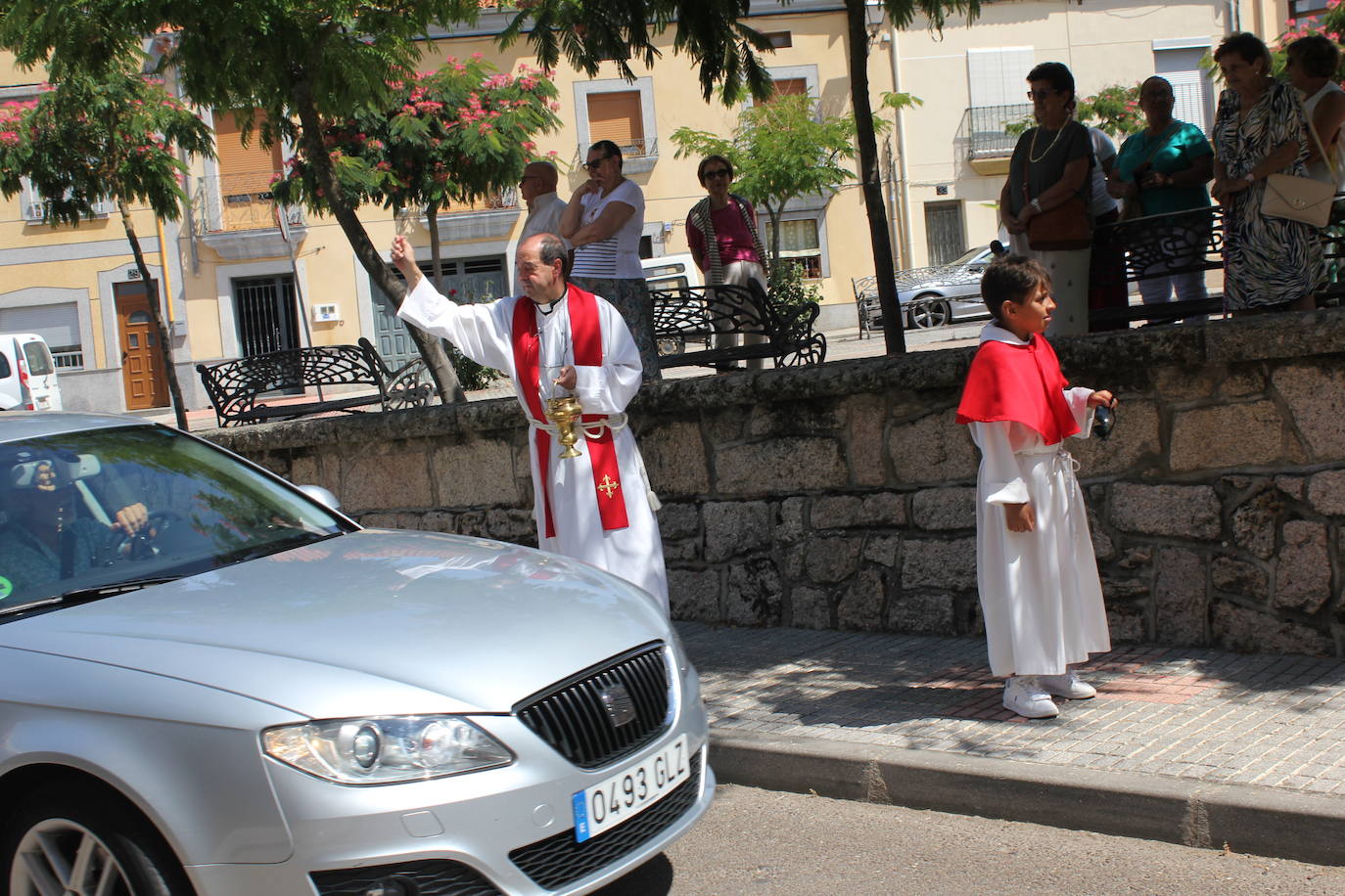 San Cristóbal vela por los conductores de Ciudad Rodrigo