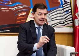 El presidente de la Junta de Castilla y León, Alfonso Fernández Mañueco.