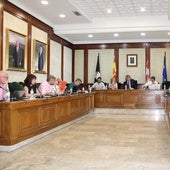Imagen de los concejales de la Corporación municipal de Béjar, en el último pleno ordinario celebrado a finales de junio en la ciudad.