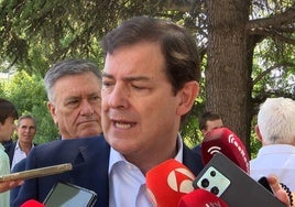 Mañueco culpa a Sánchez de «romper la caja común.