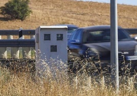 El radar de la A-66, en Salamanca.