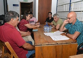 Momento de la sesión plenaria de San Martín de Castañar.