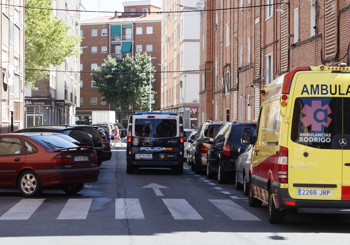 Calle Gargabete, en el barrio Garrido Norte, donde se produjo el altercado.