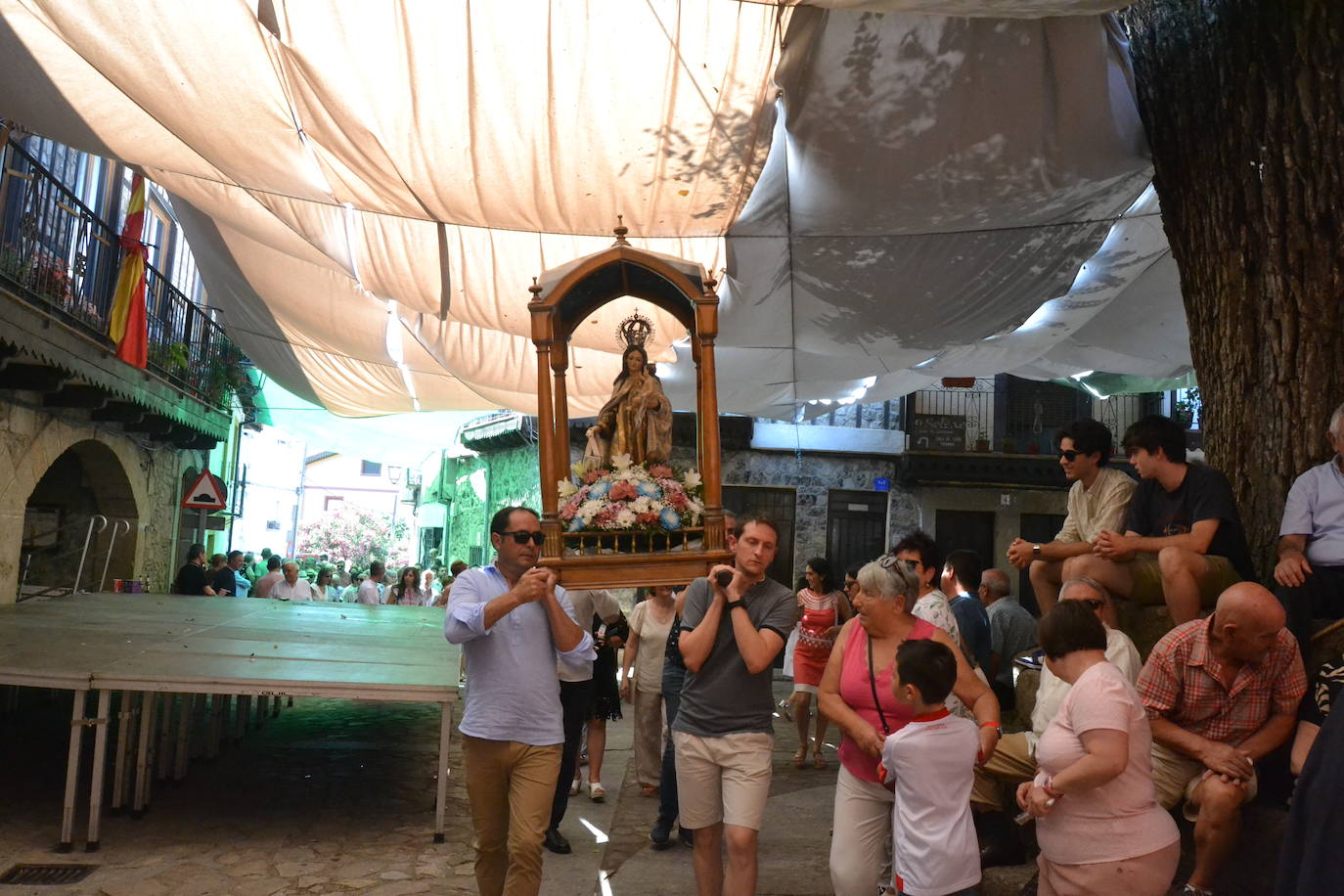 Devoción serrana por la Virgen del Carmen