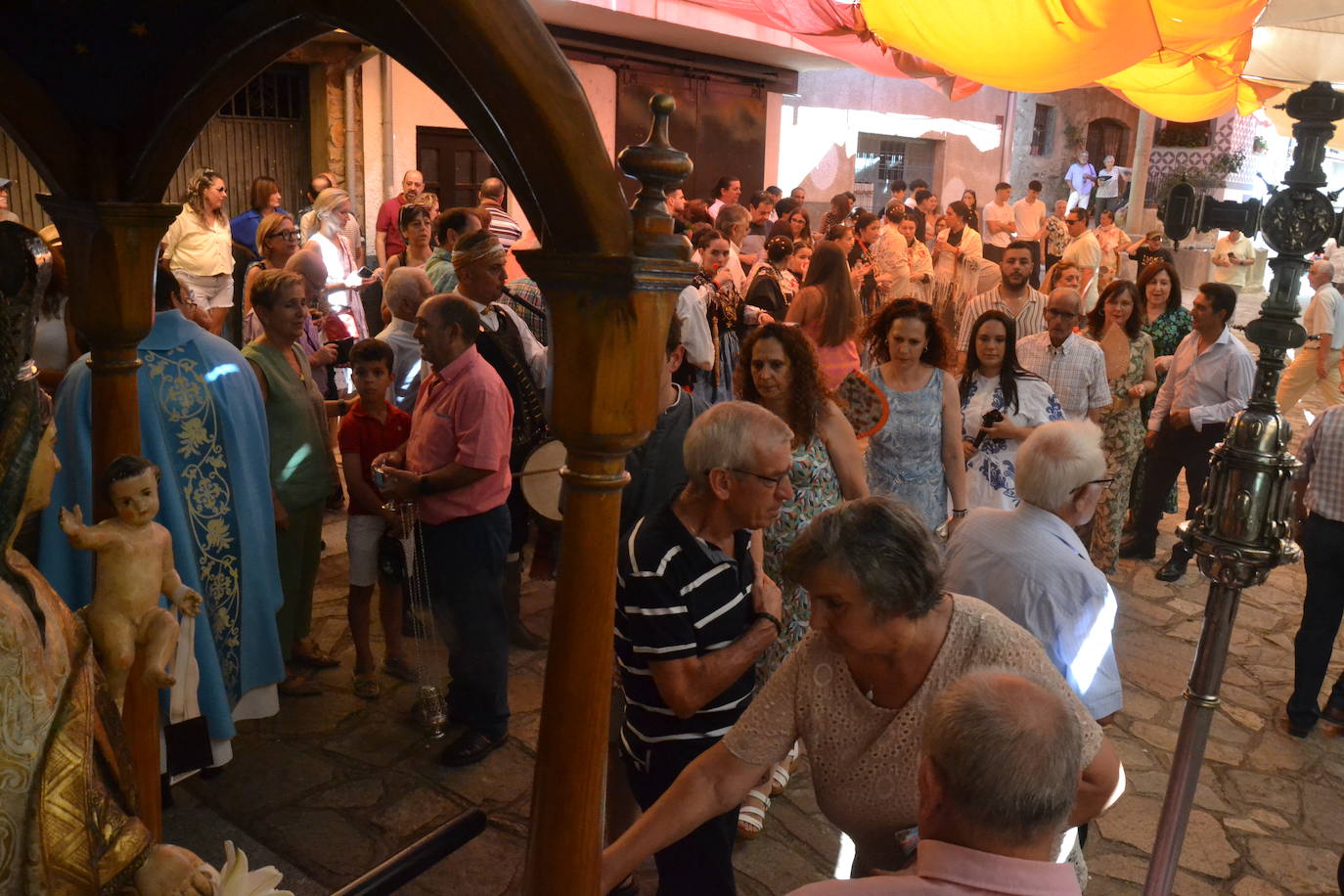 Devoción serrana por la Virgen del Carmen