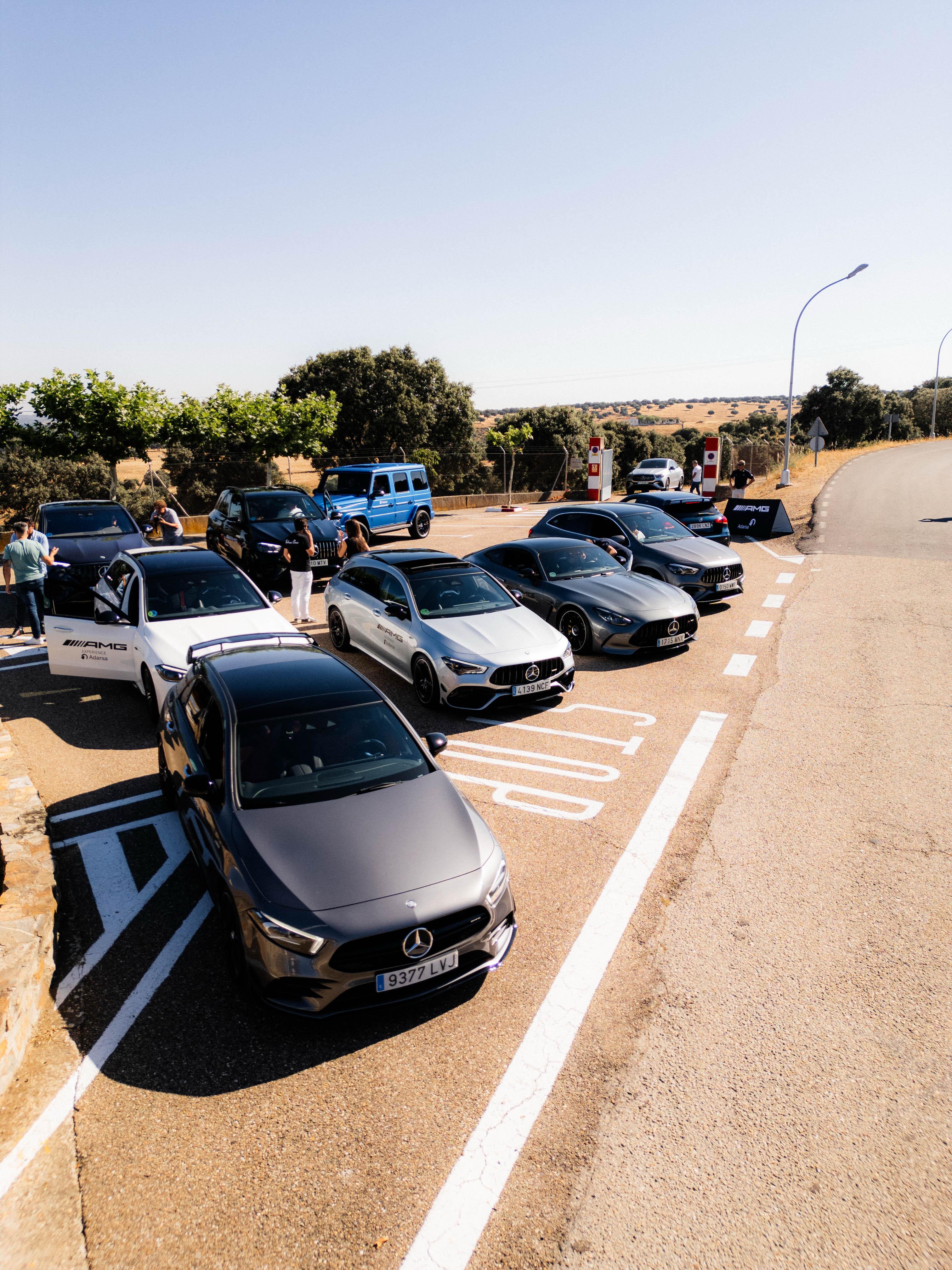 Adarsa Salamanca lleva la potencia AMG a una ruta exclusiva por la sierra