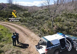 Imagen del dispositivo de la Guardia Civil.