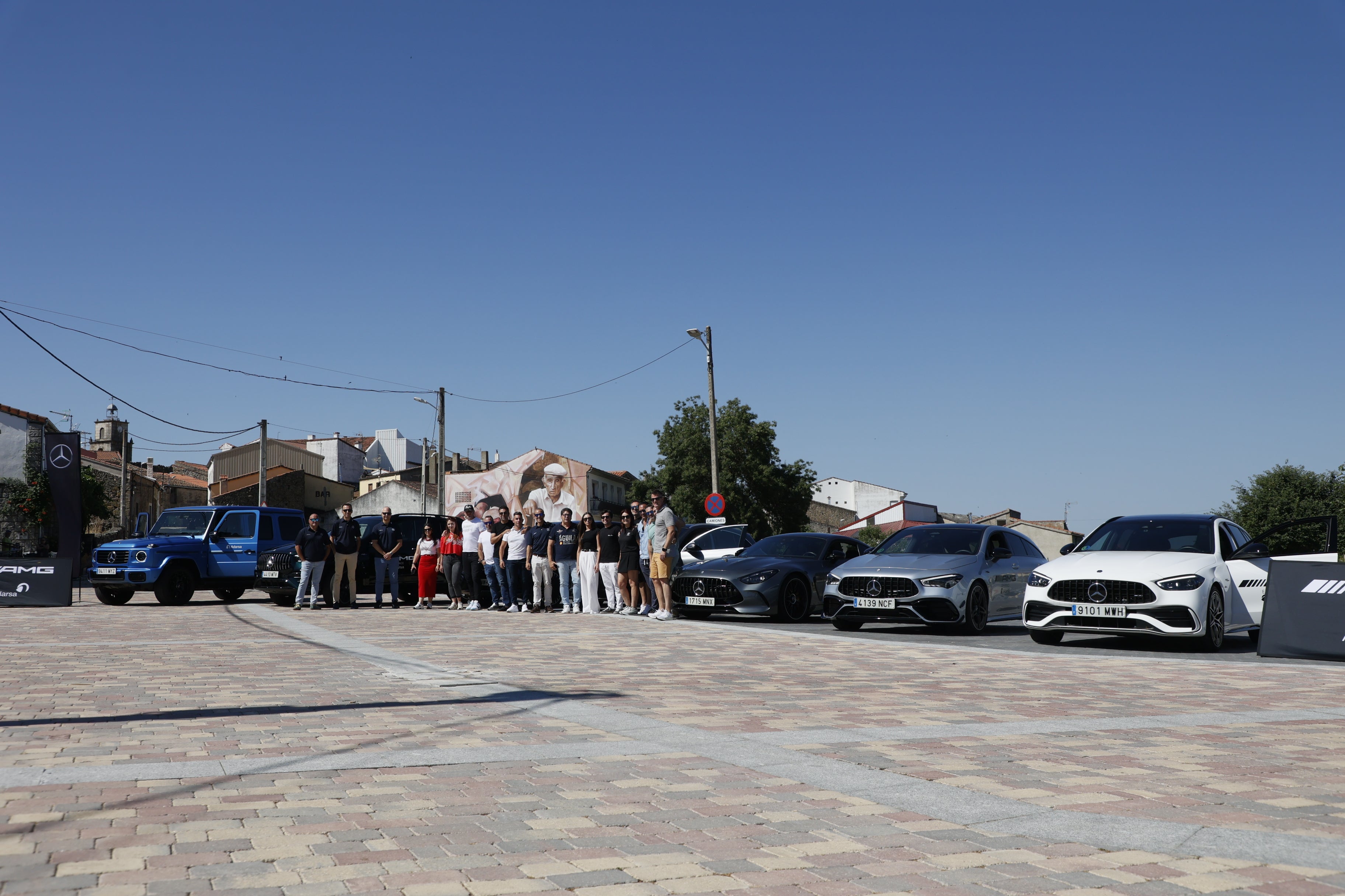 Adarsa Salamanca lleva la potencia AMG a una ruta exclusiva por la sierra