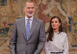 El rey Felipe VI y la reina Letizia presiden la reunión anual con los miembros de los Patronatos de la Fundación Princesa de Asturias.