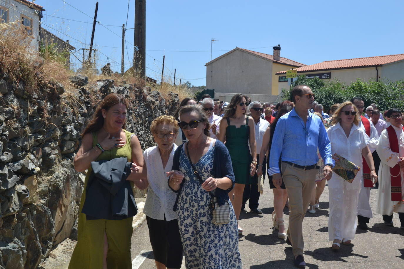 Escurial de la Sierra honra con fervor a Santa Marina