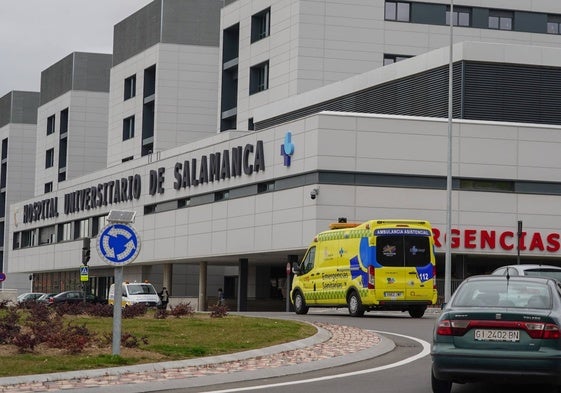 El herido ha sido evacuado al Hospital de Salamanca.