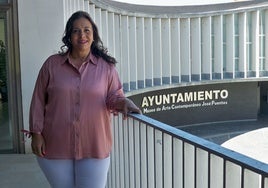 La concejala de Mayores, Mari Cruz Gacho.