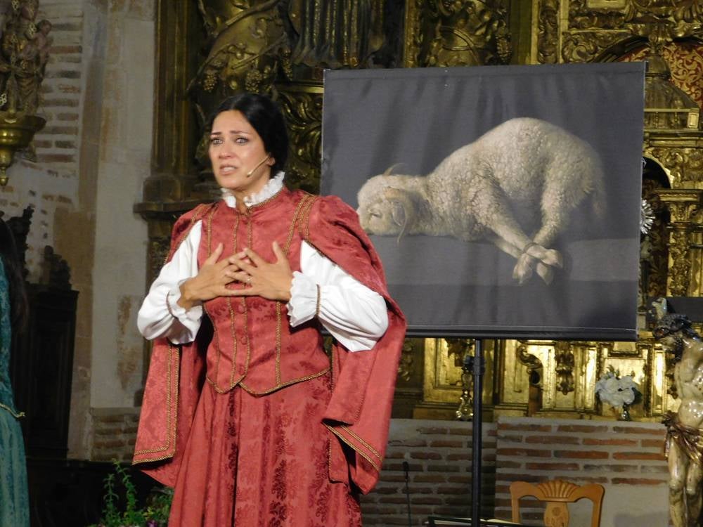 La imponente iglesia de Zorita de la Frontera recibe “Arcos y Ecos”.