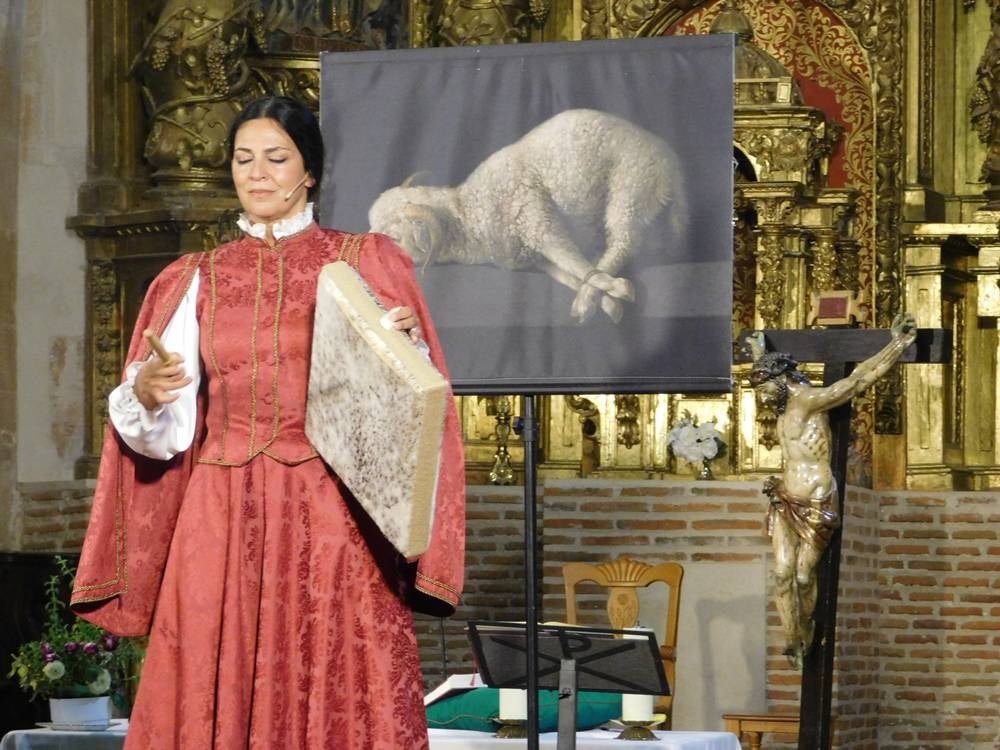 La imponente iglesia de Zorita de la Frontera recibe “Arcos y Ecos”.