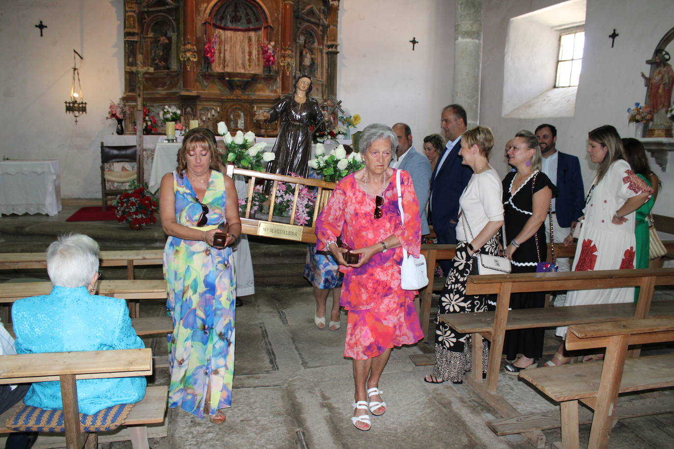 Palacios de Salvatierra honra a Santa María Magdalena