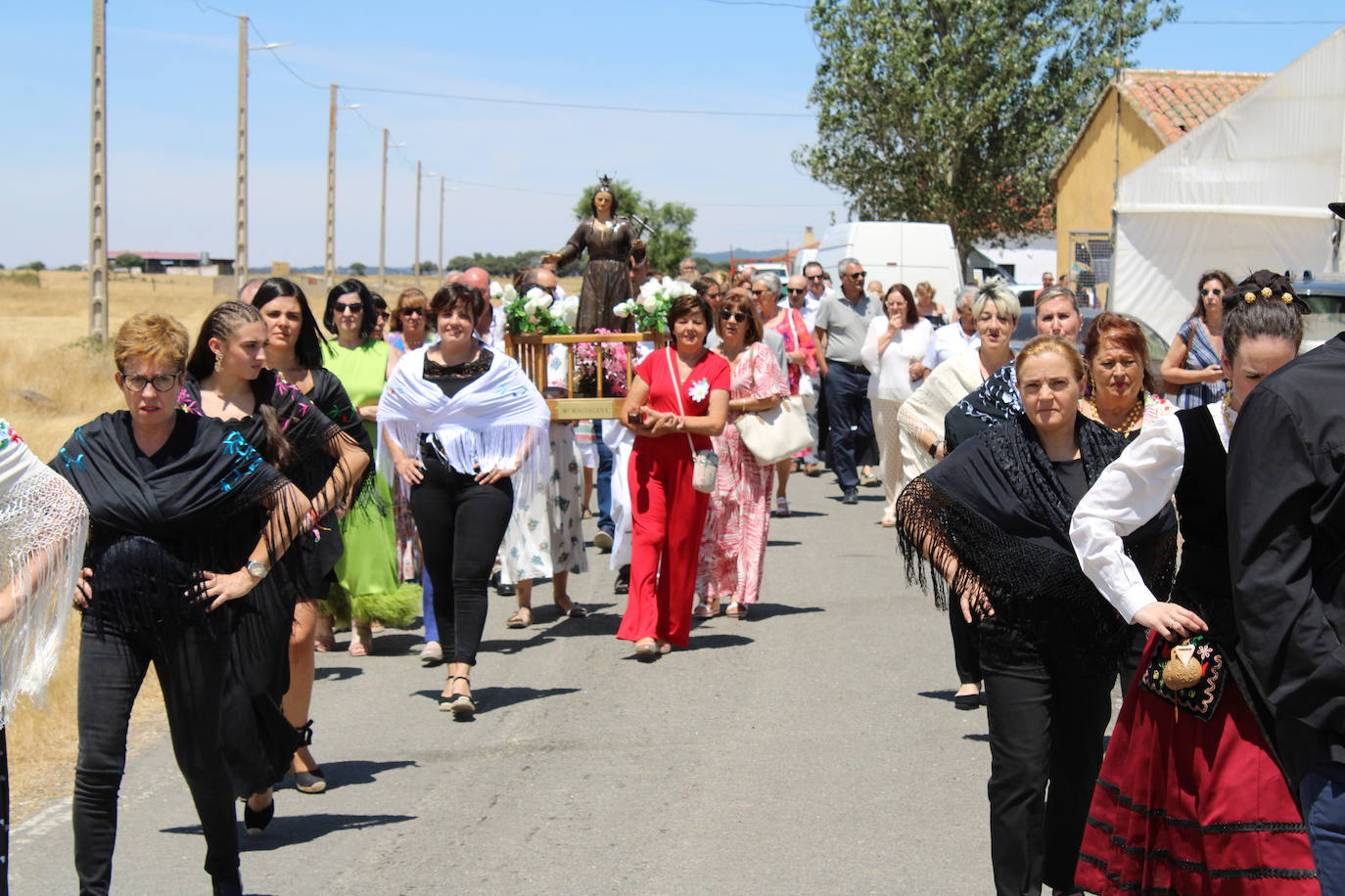 Palacios de Salvatierra honra a Santa María Magdalena