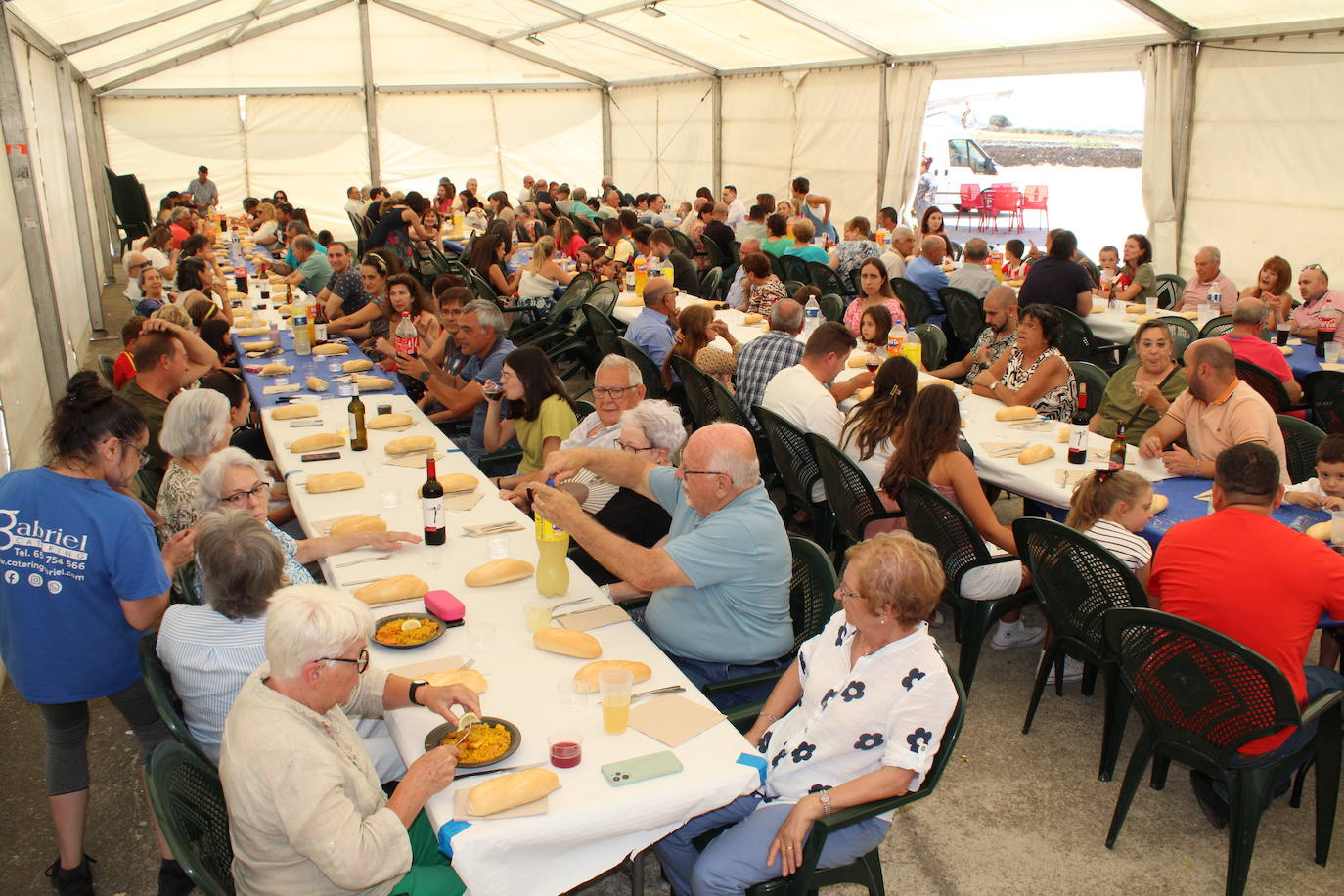 Sabroso final de fiesta en Palacios de Salvatierra
