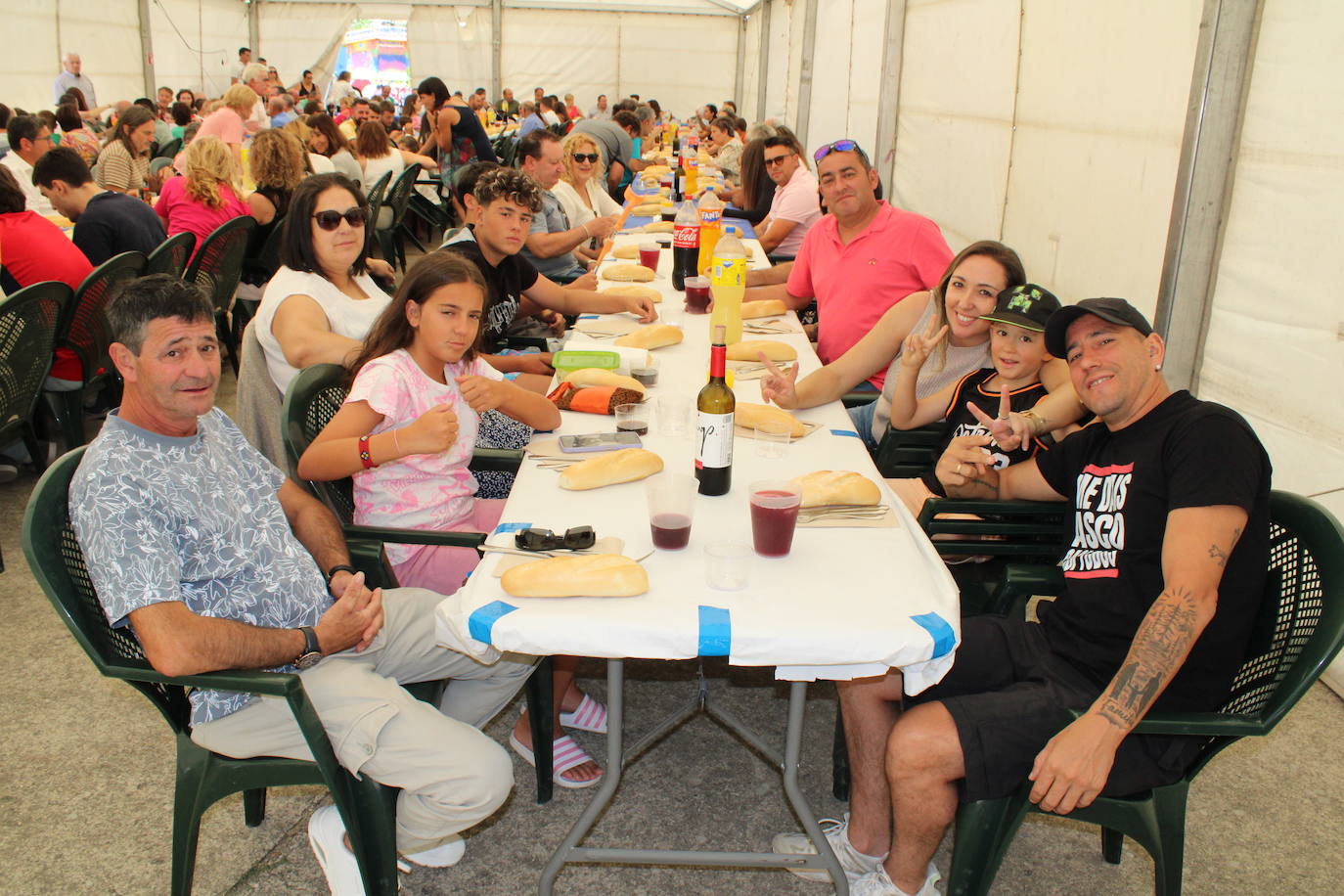 Sabroso final de fiesta en Palacios de Salvatierra