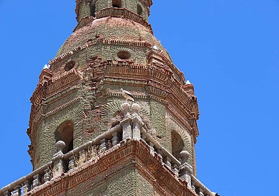Torre de la iglesia de Palaciosrubios.