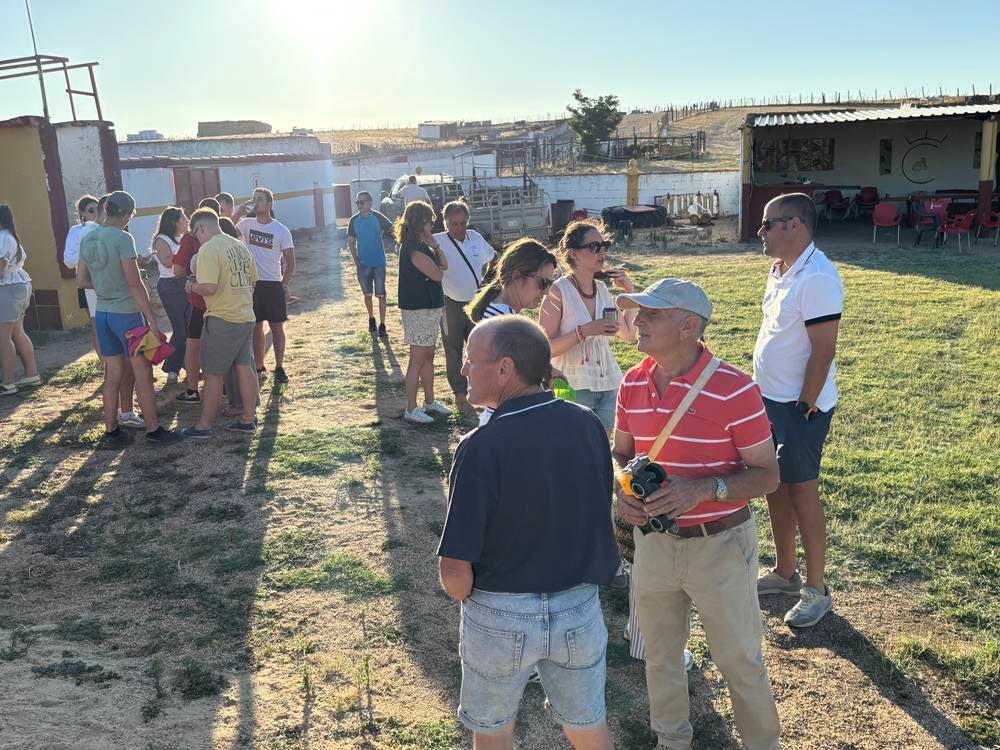 Una soleada tarde taurina compartida entre los vecinos de Palaciosrubios