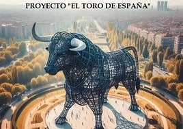 Imagen del proyecto del gigantesco astado