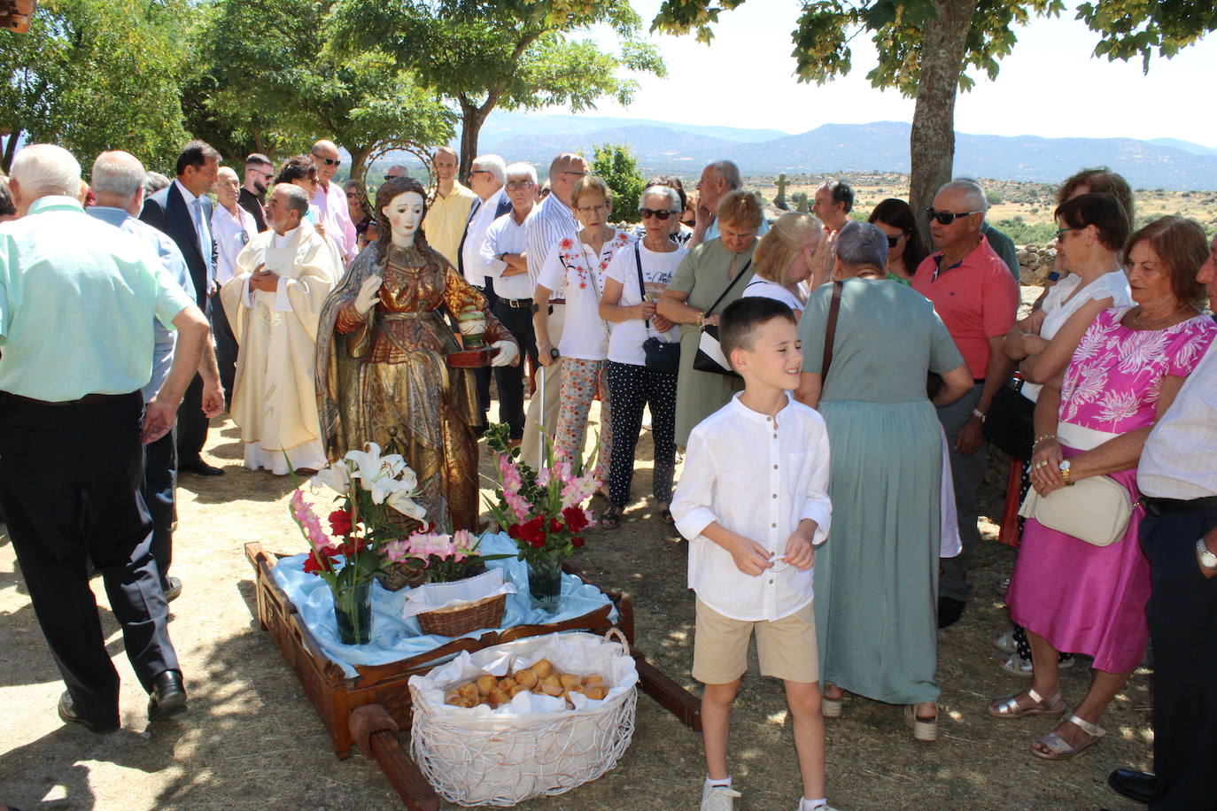 El Tejado honra a Santa María Magdalena