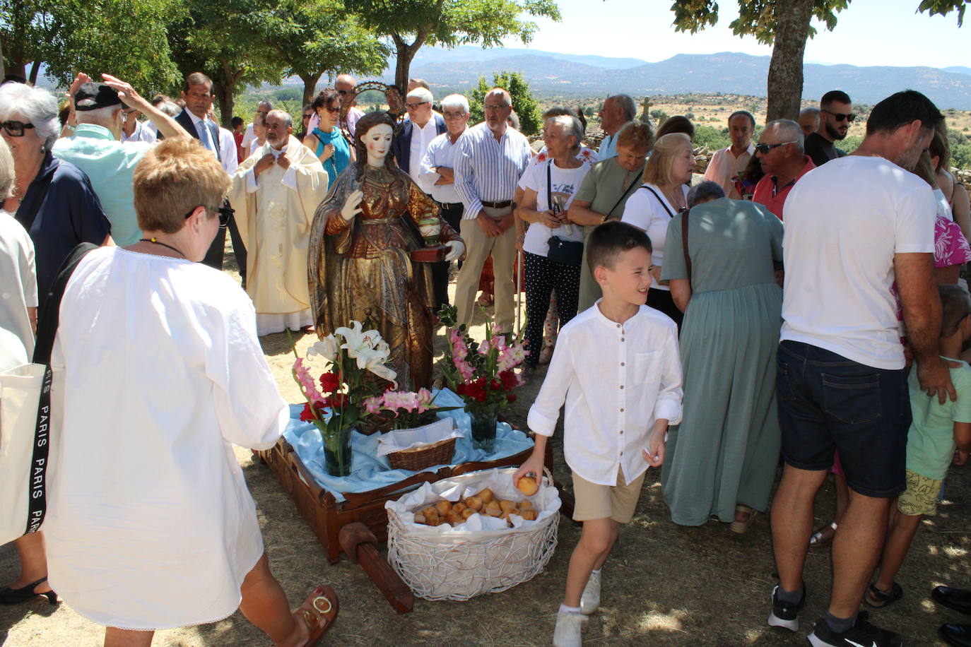 El Tejado honra a Santa María Magdalena