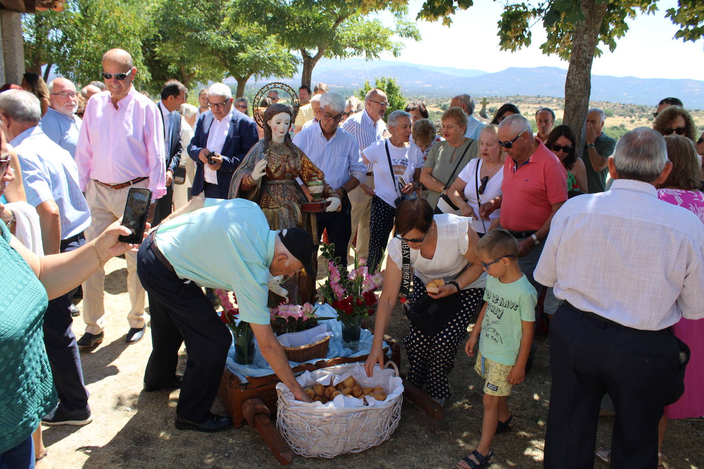 El Tejado honra a Santa María Magdalena