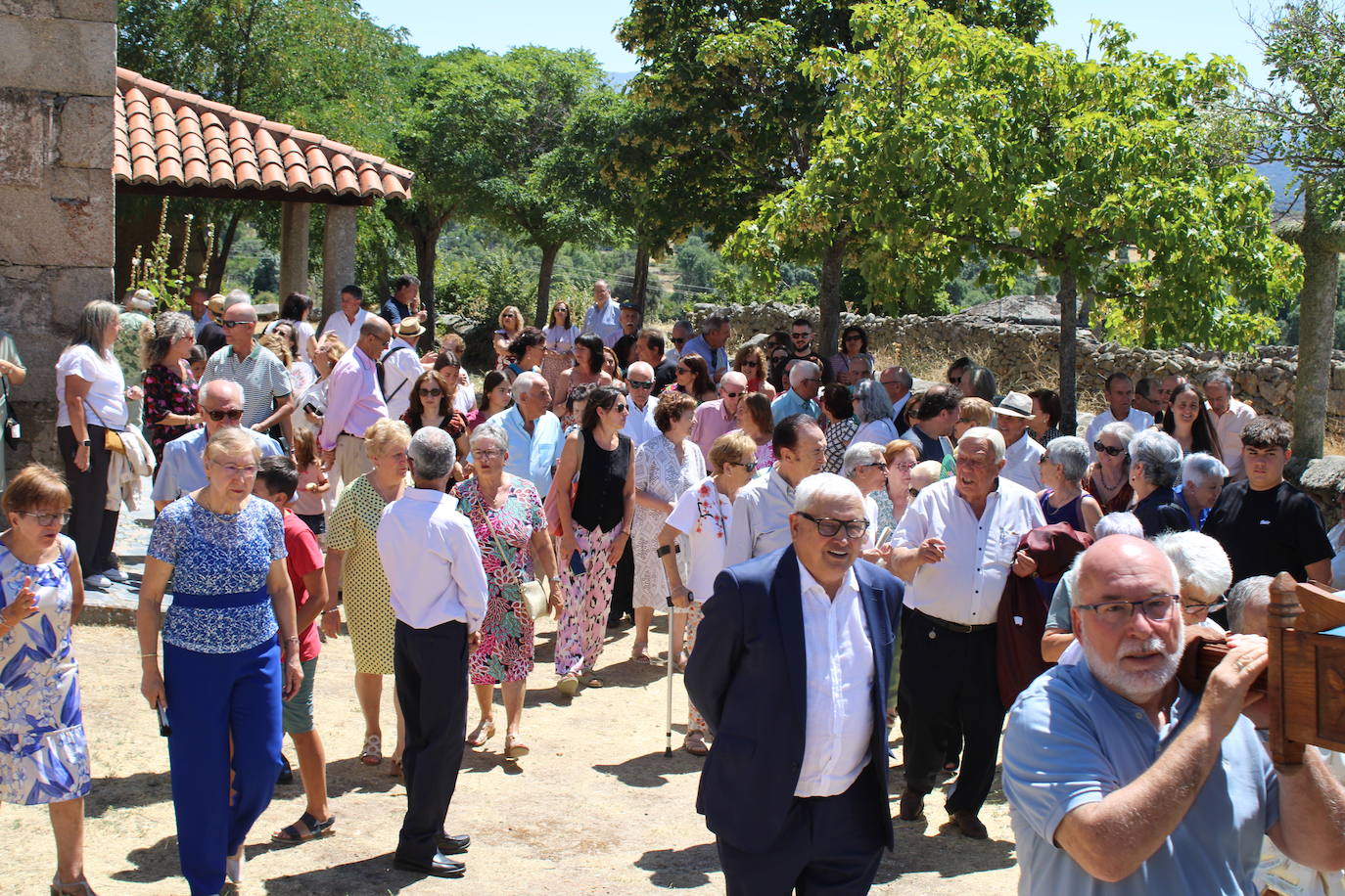 El Tejado honra a Santa María Magdalena