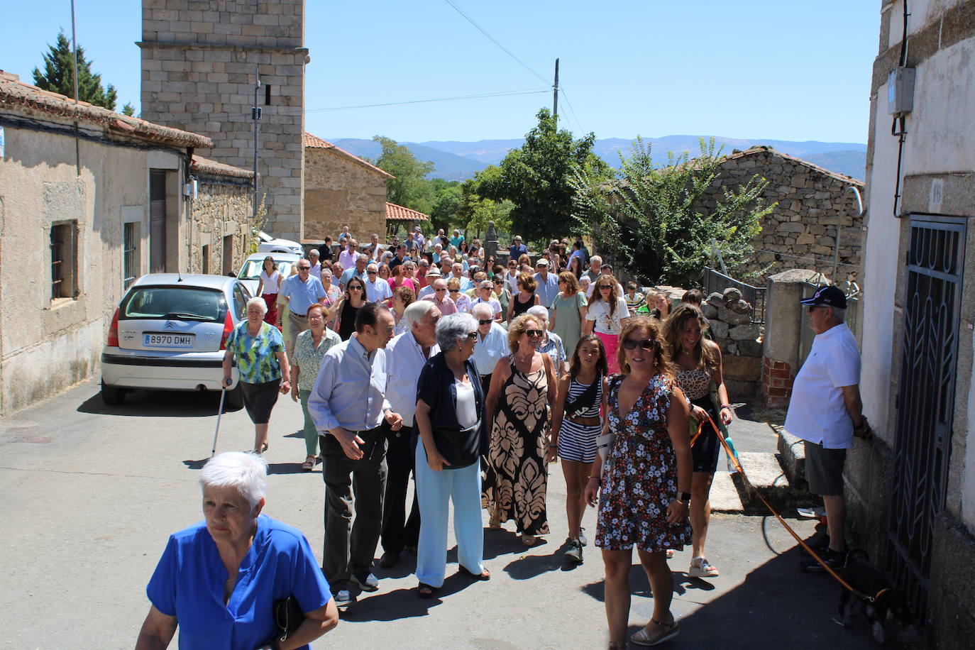 El Tejado honra a Santa María Magdalena