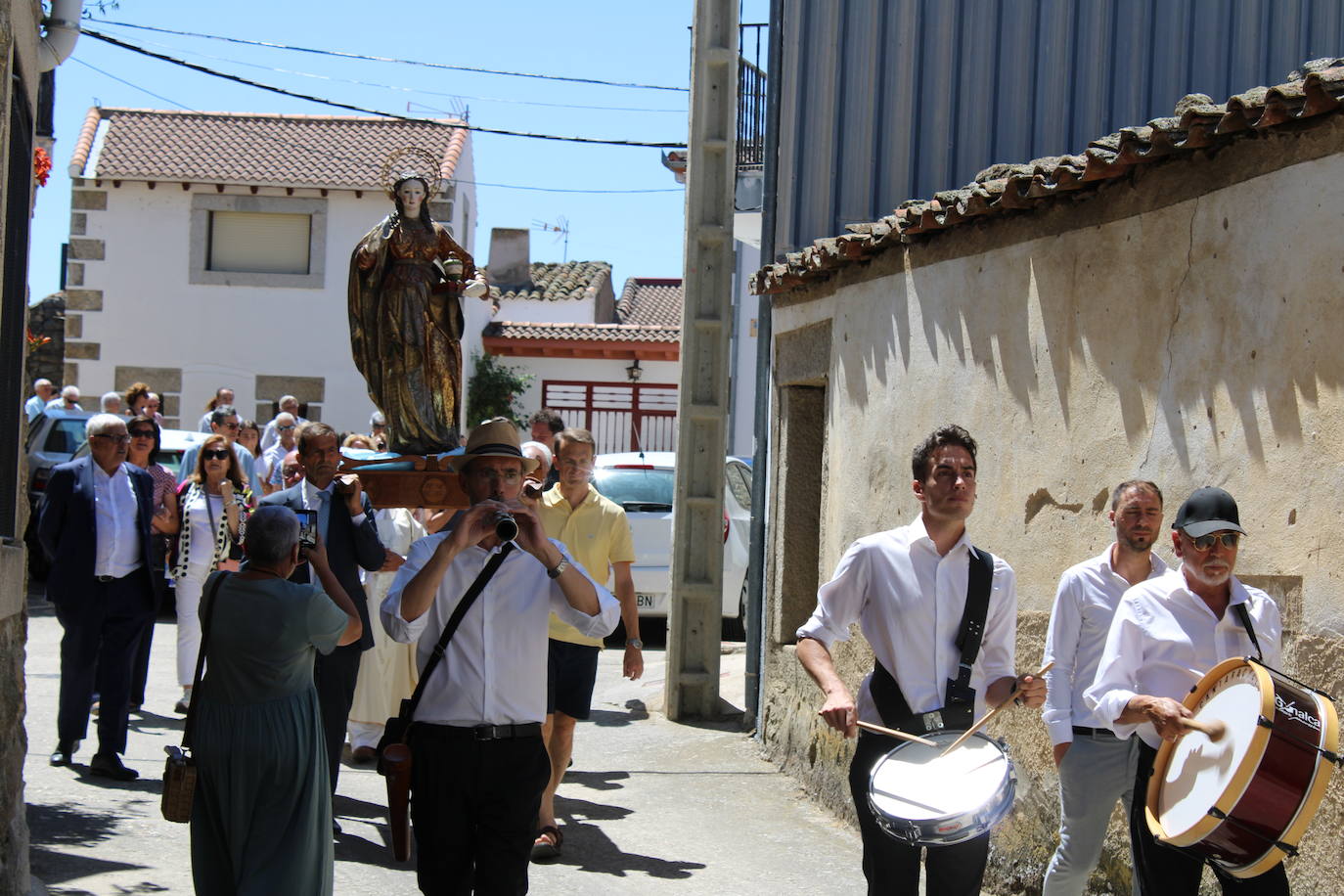 El Tejado honra a Santa María Magdalena