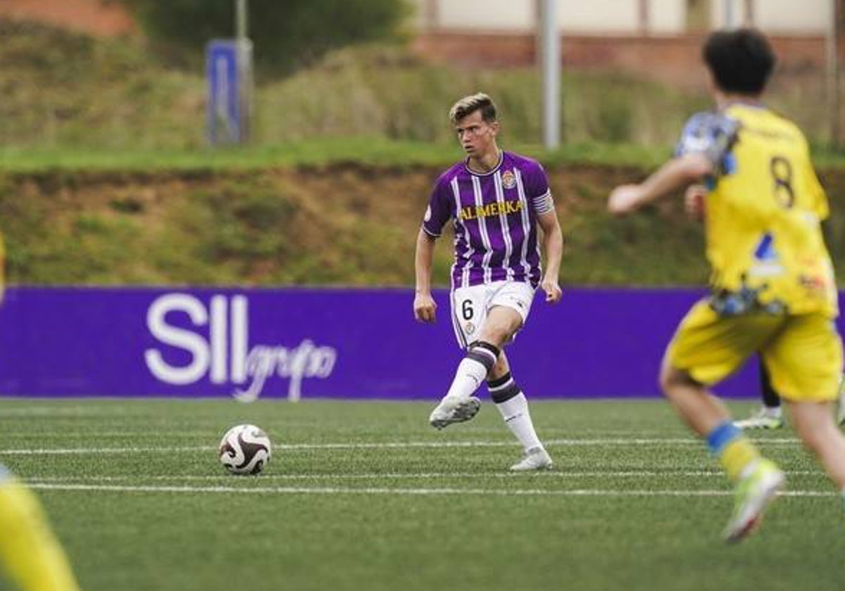Vicen Lerma con el Valladolid.