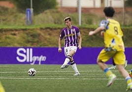 Vicen Lerma con el Valladolid.