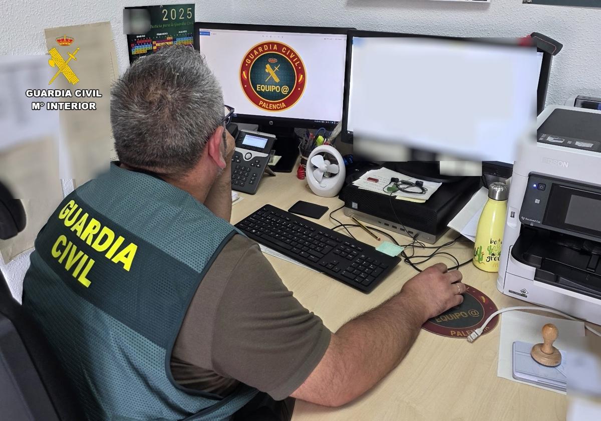 Imagen de un agente de la Guardia Civil.