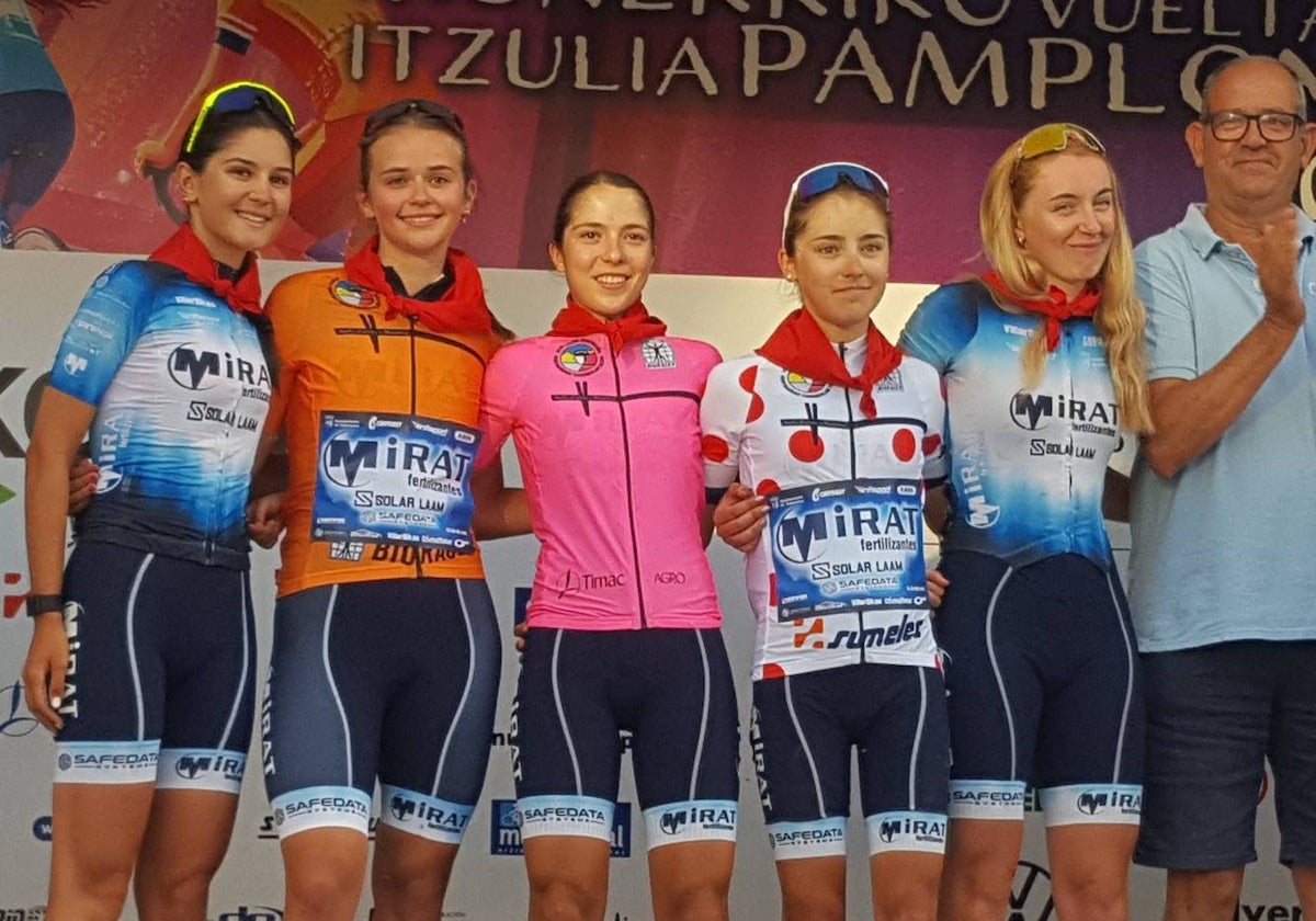 El equipo Mirat vuelve a ser el mejor equipo, esta vez en la Vuelta a Pamplona