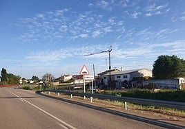 Entrada al municipio de Cabrillas
