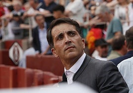 Javier Castaño, en la plaza de toros de La Glorieta el pasado 12 de junio.