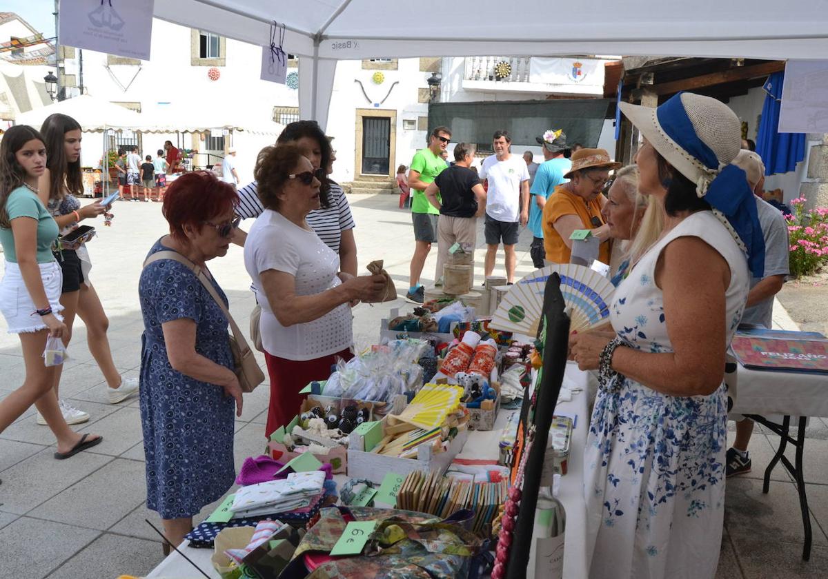 Uno de los muchos puestos que se pueden encontrar en esta feria.