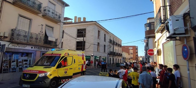 Imagen del accidente.