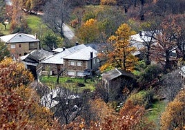 Una imagen del pueblo más frío este jueves.