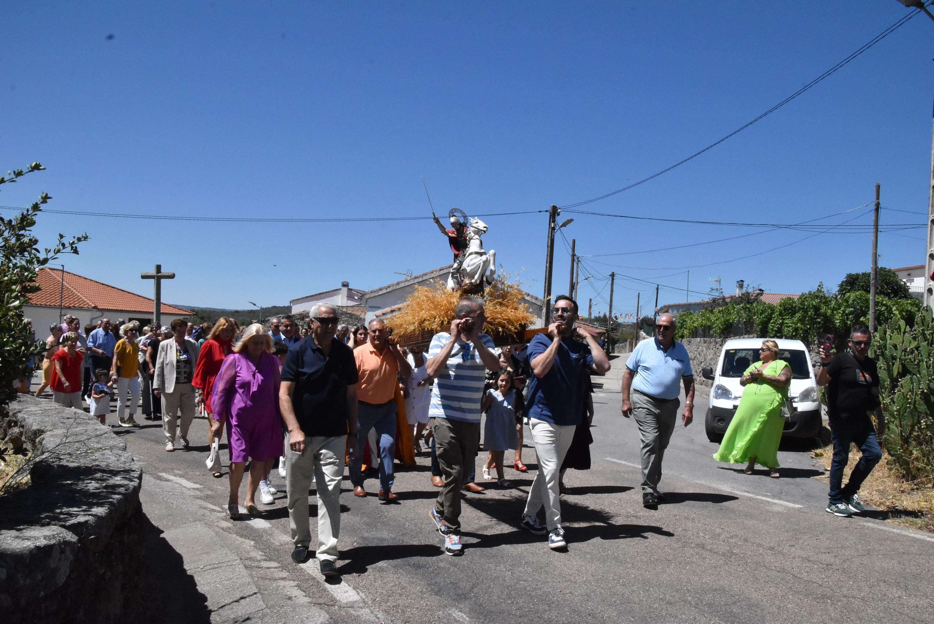 Valverde de Valdelacasa renueva su devoción a Santiago Apóstol