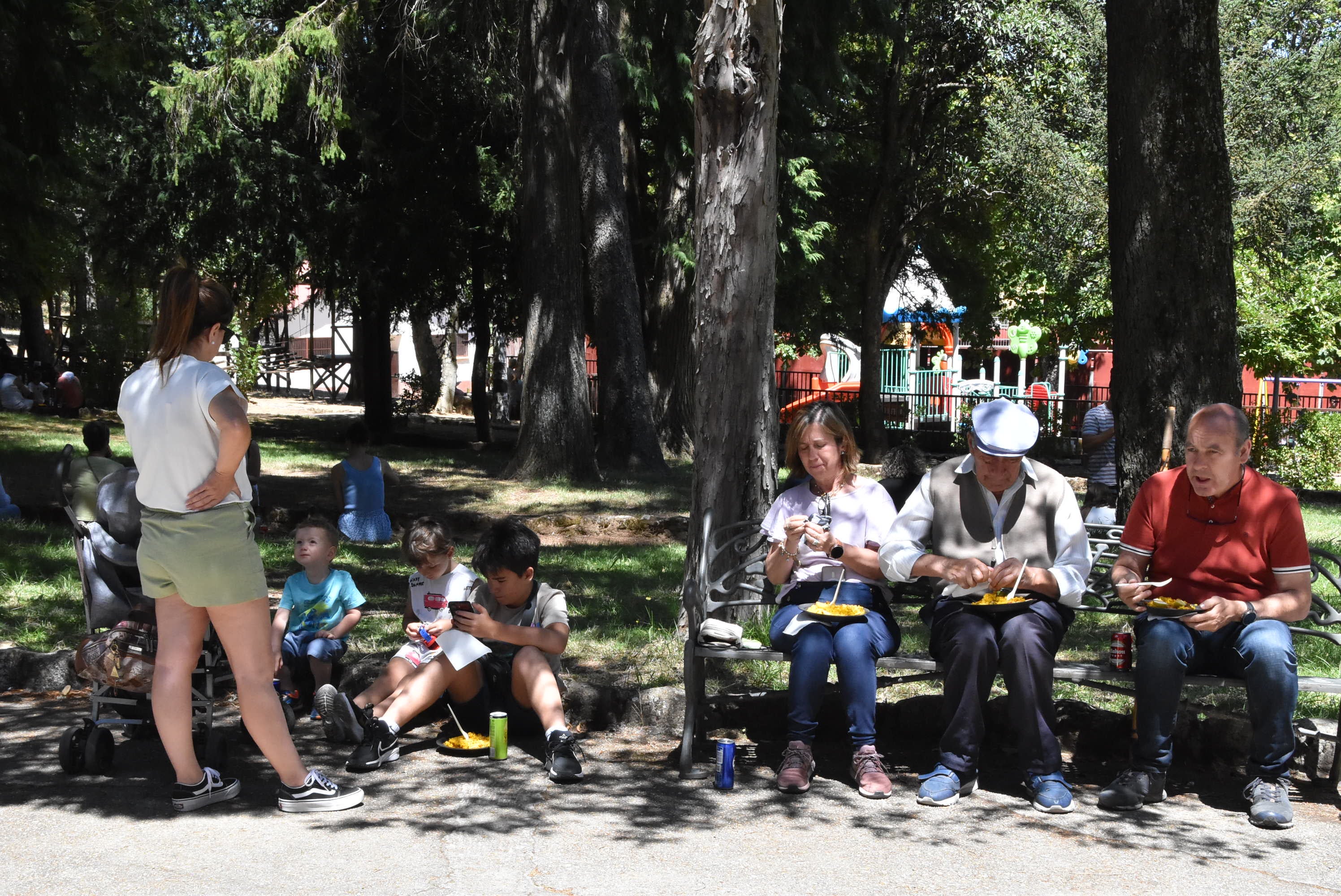 Candelario pone sabor a las fiestas de Santa Ana