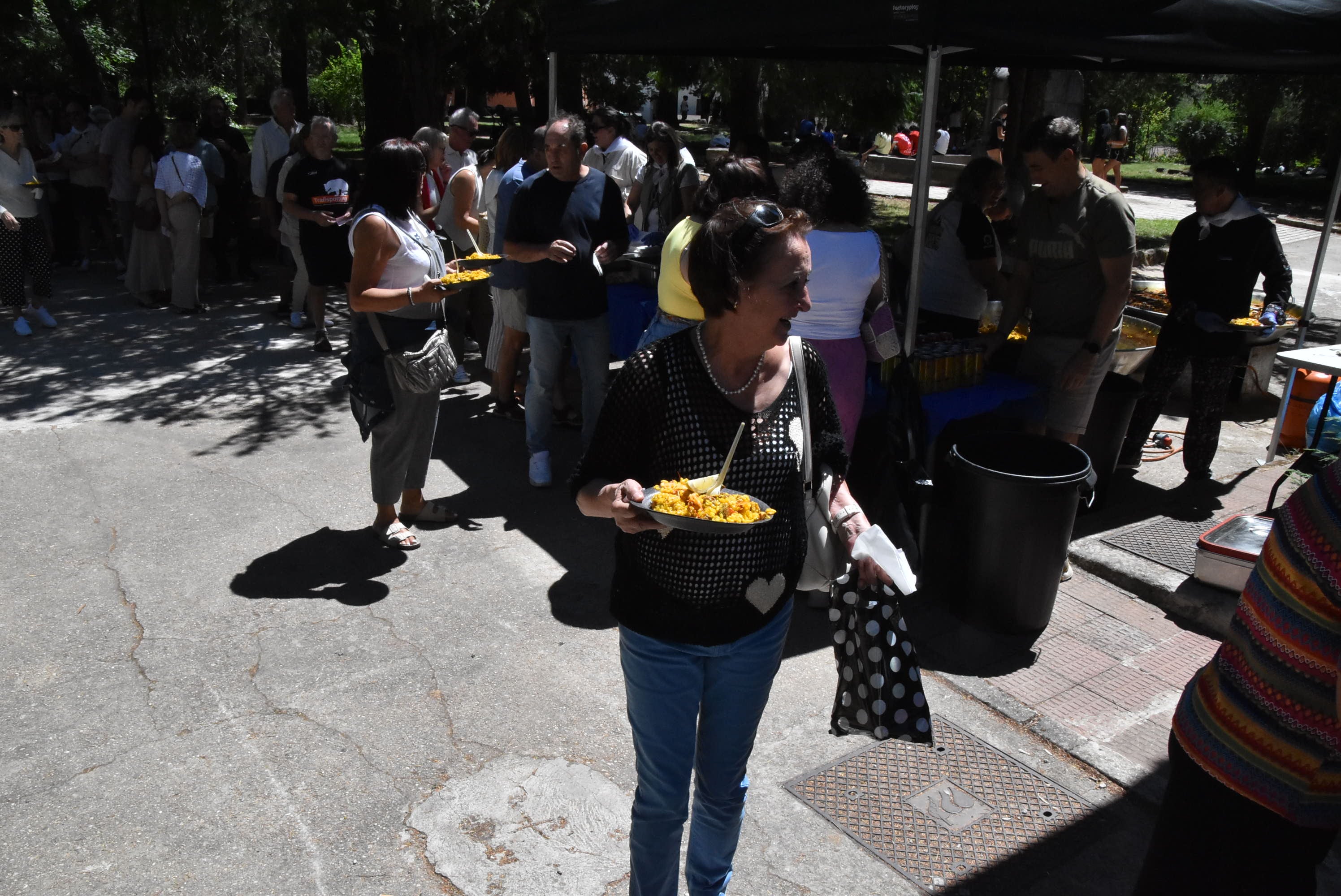 Candelario pone sabor a las fiestas de Santa Ana