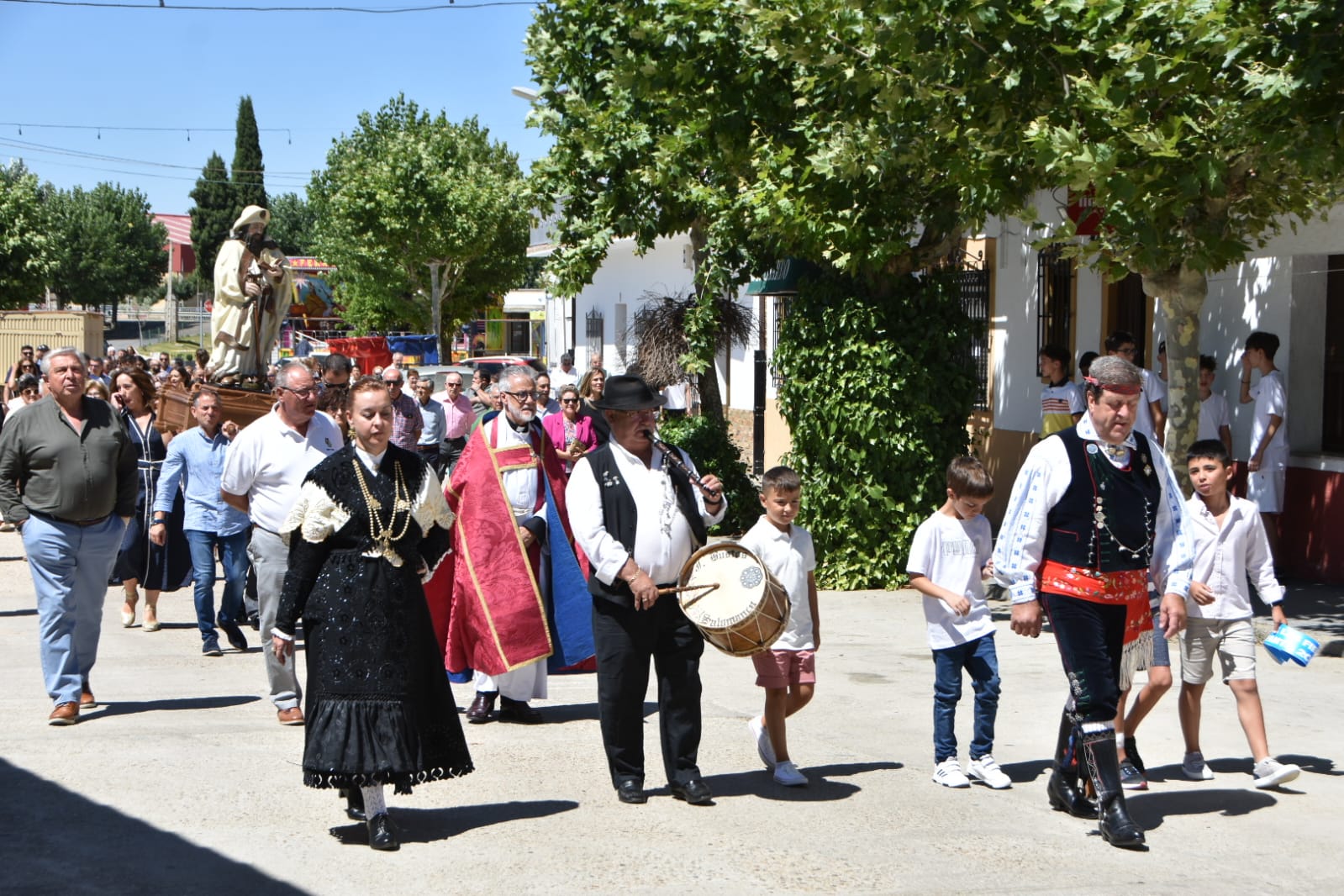 Matilla vive su gran día con tradición y diversión
