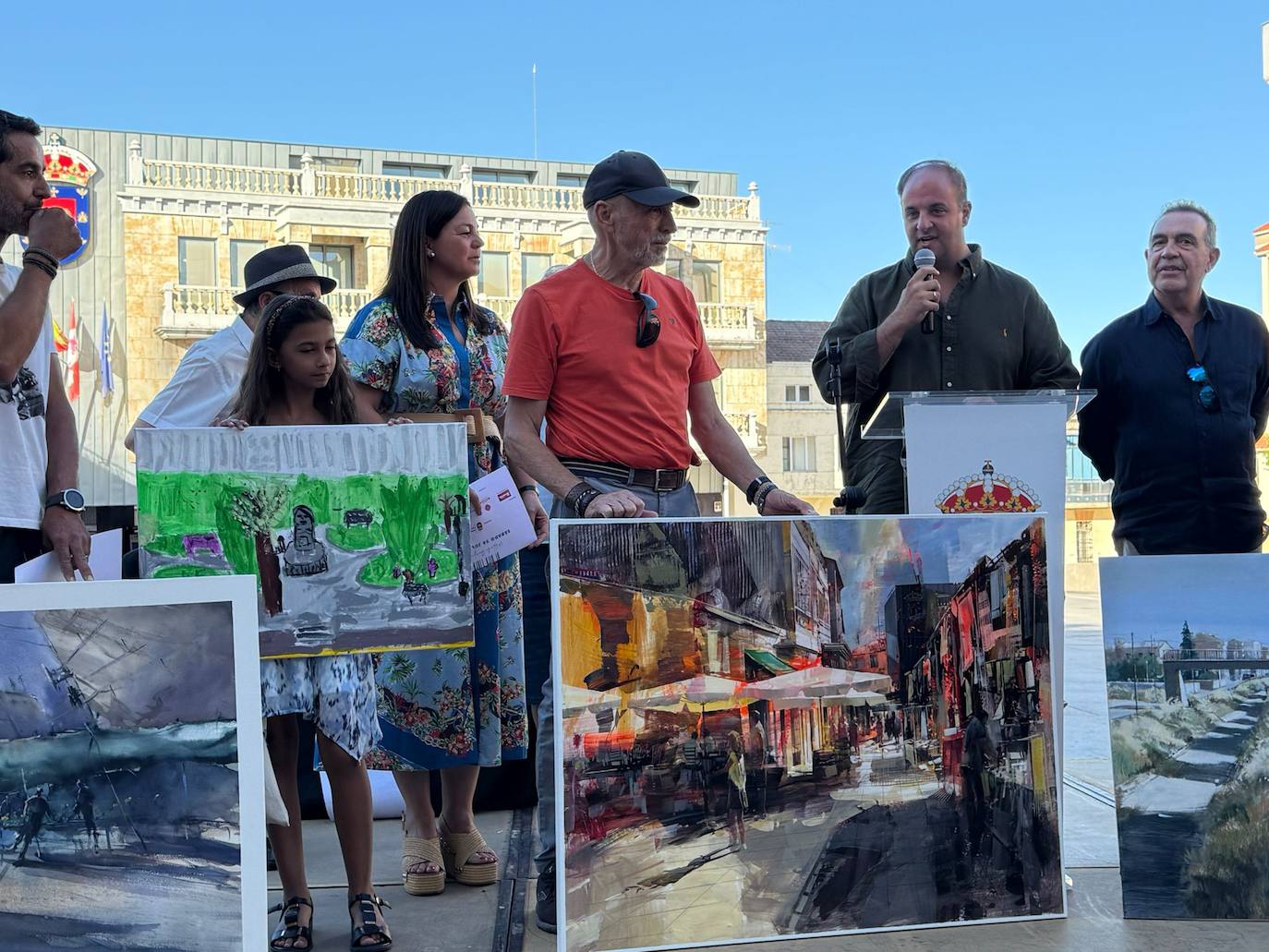 El valenciano Blai Tomás Ibáñez se lleva el certamen de pintura de Guijuelo