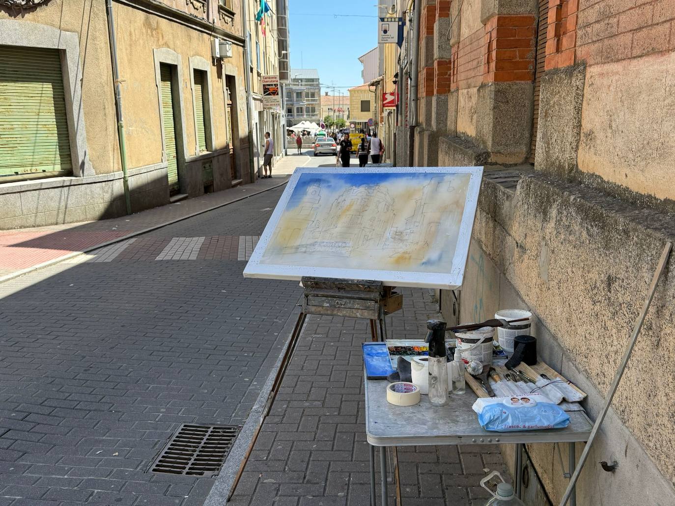 El valenciano Blai Tomás Ibáñez se lleva el certamen de pintura de Guijuelo