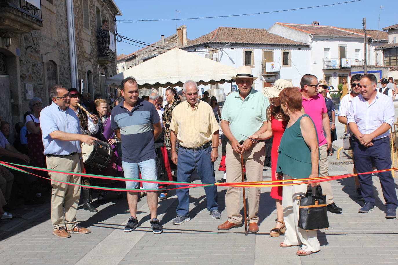 Aldea del Obispo rebosa vitalidad en la V Feria Rural de La Raya