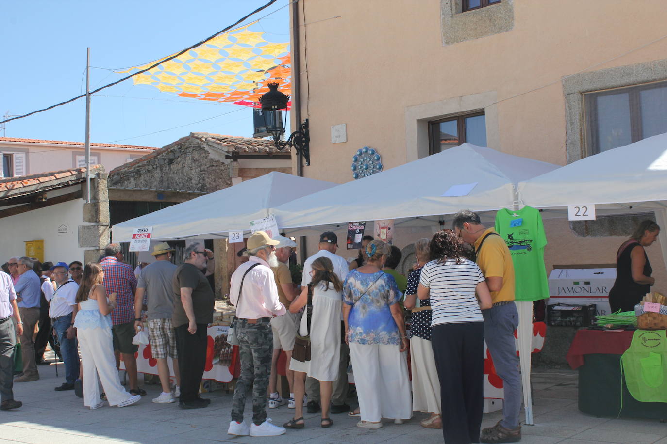 Aldea del Obispo rebosa vitalidad en la V Feria Rural de La Raya